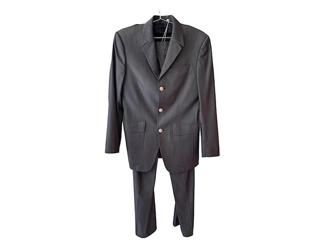 Thierry Mugler Pant Suit (l) Wool  ref.1320575