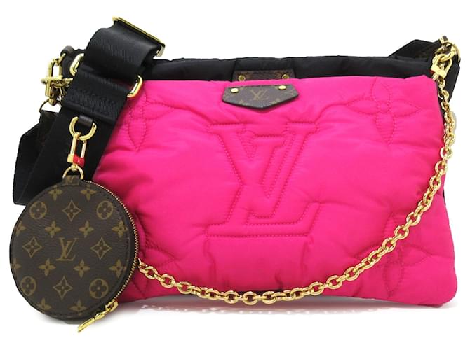 Acessórios Louis Vuitton Pink Maxi Multi-Pochette Rosa Nylon Pano  ref.1320739
