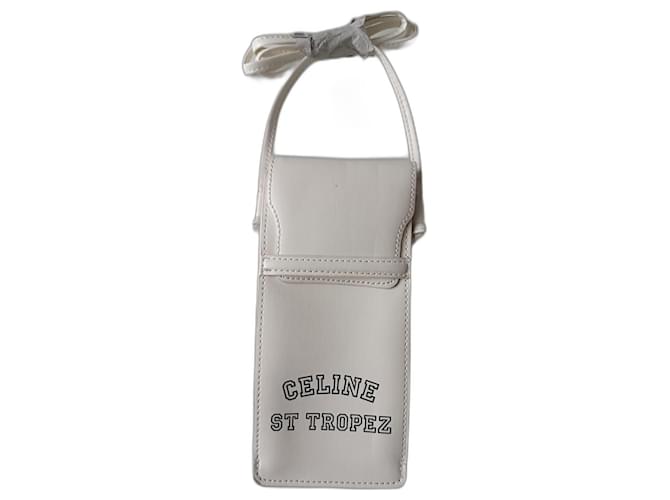Autre Marque Clutch bags Branco Leatherette  ref.1320776