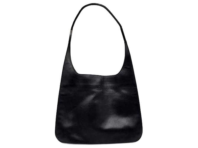 Gucci Hobo Black Leather Shoulder Bag  ref.1320802