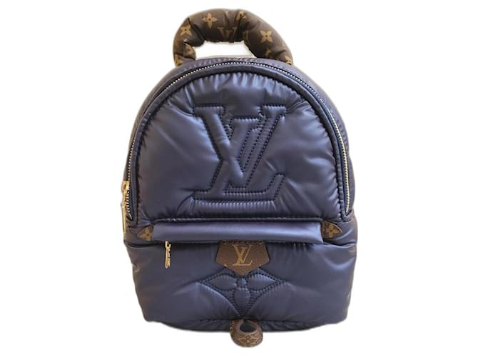 Louis Vuitton Palm Springs Navy blue Synthetic  ref.1320831