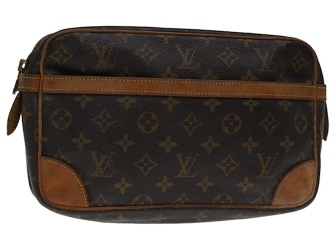 Louis Vuitton Monogram Compiegne 28 Clutch Bag M51845 LV Auth 68961 Cloth  ref.1320838