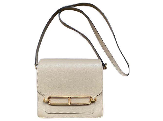Sac Hermès Roulis Mini en cuir Evercolor