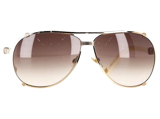 Christian Dior Chicago de mujer 2/Gafas de sol S en metal dorado  ref.1321160