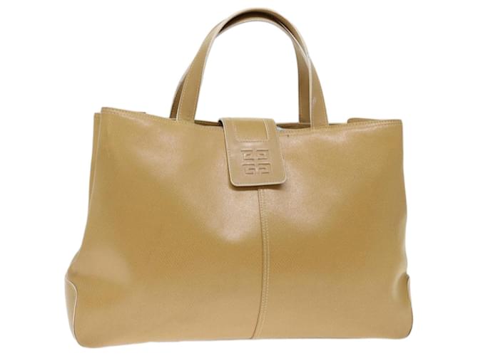 GIVENCHY Borsa a mano Pelle Beige Auth bs12860  ref.1321331