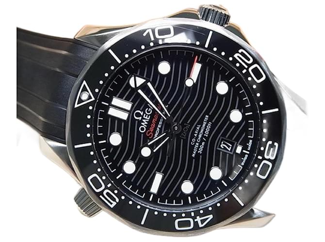 OMEGA SEA MASTER Divers 300M black Dial 42 mm 210.32.42.20.01.001 Mens Silvery Steel  ref.1321407