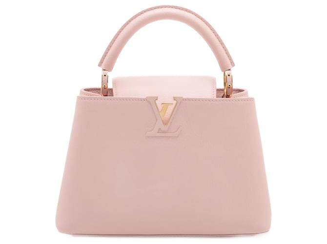 Louis Vuitton Capucines Taurillon Leather Bag No Strap Pink  ref.1321440
