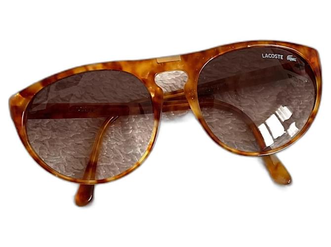 Lacoste 130 Brown Light brown Acetate  ref.1321454