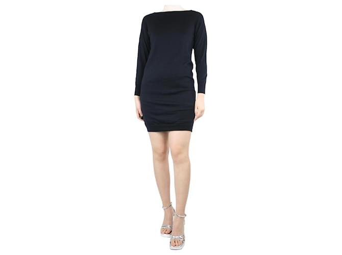 Ralph Lauren Black knit dress - size S Cashmere  ref.1321484