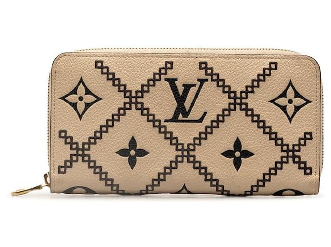 Louis Vuitton Monogram Empreinte Zippy Wallet M81141 Cuir  ref.1321609