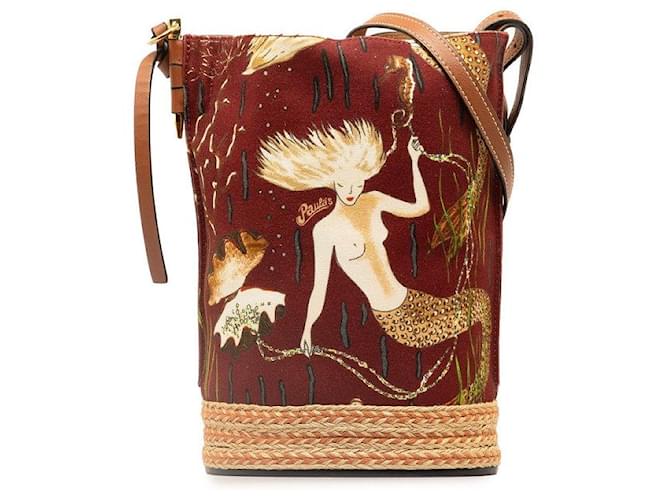 Loewe x Paulas Ibiza Mermaid Bucket Bag Cloth  ref.1321610