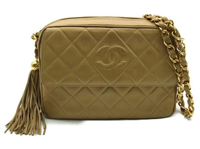 Chanel CC Matelasse Camera Bag Leather  ref.1321675