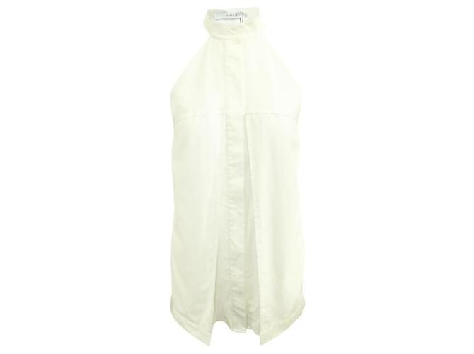 Autre Marque Dion Lee Sleeveless White Shirt Cotton  ref.1321689