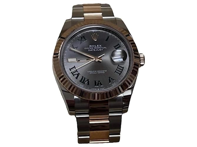 Rolex Relojes automáticos Plata Acero Oro  ref.1321693