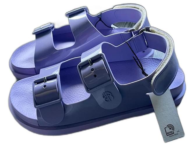 Gucci GG rubber sandals Lavender  ref.1321694