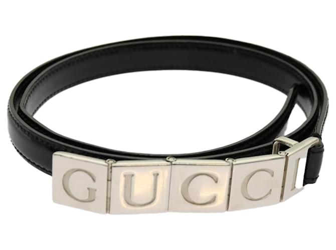 Gucci Negro Cuero  ref.1321752