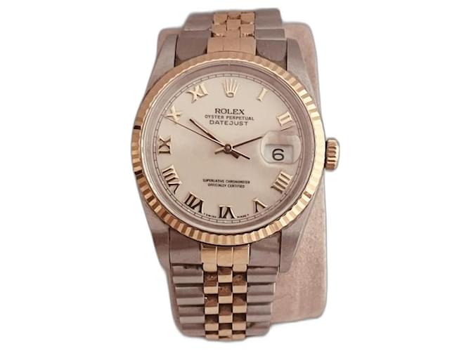Rolex Automatic watches Eggshell Steel Gold  ref.1321759