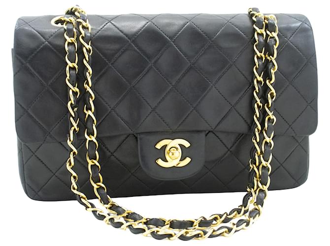Chanel Timeless Black Leather  ref.1321772