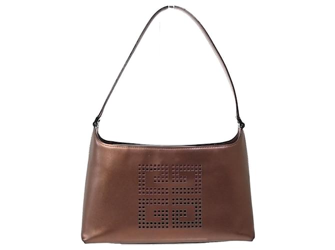 GIVENCHY Marrom Couro  ref.1321829
