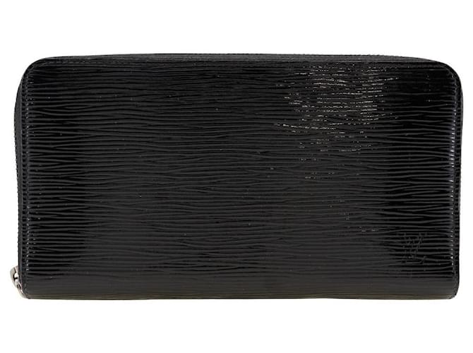 Louis Vuitton Zippy Organizer Black Leather  ref.1321879