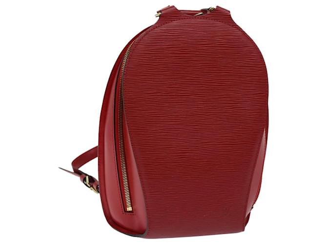 LOUIS VUITTON Epi Mabillon Backpack Castilian Red M52237 LV Auth 69553 Leather  ref.1321922