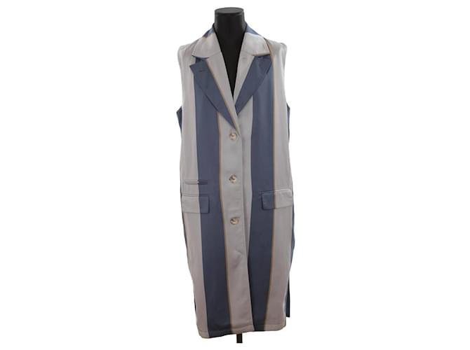Autre Marque Blue sleeveless jacket Synthetic  ref.1321963