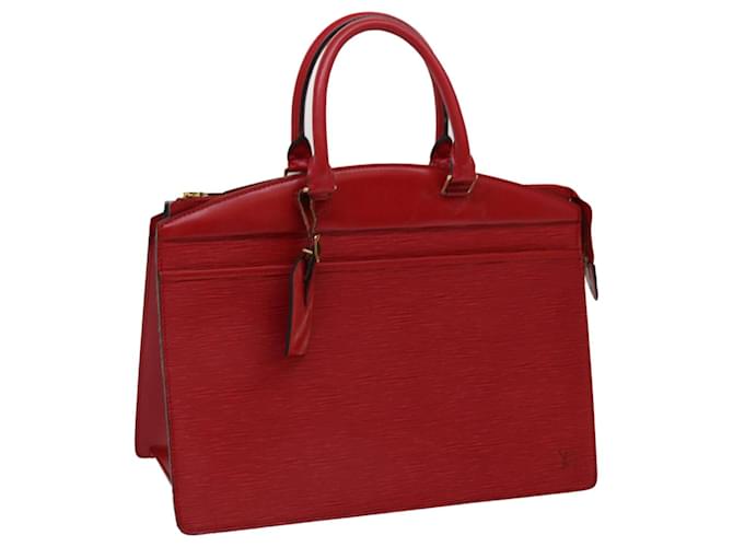 LOUIS VUITTON Epi Riviera Hand Bag Red M48187 LV Auth th4710 Leather  ref.1321976