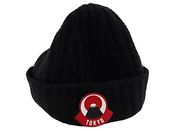 Moncler berretto di lana Nero  ref.1321997