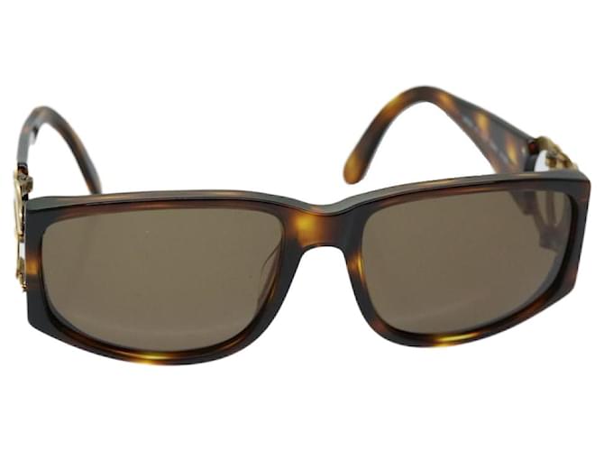 CHANEL Sunglasses plastic Brown CC Auth 69542  ref.1322055