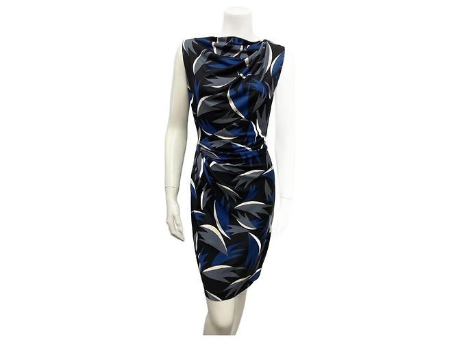 Diane Von Furstenberg Abito in jersey di seta DvF Gabbie Multicolore