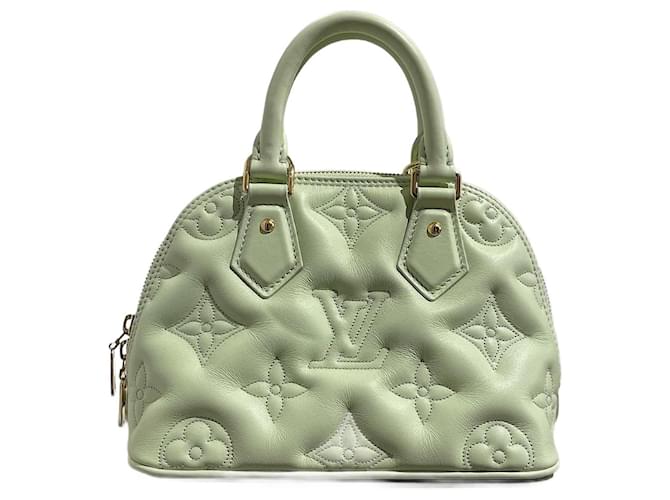 Alma LOUIS VUITTON  Handbags T.  leather Green  ref.1322172