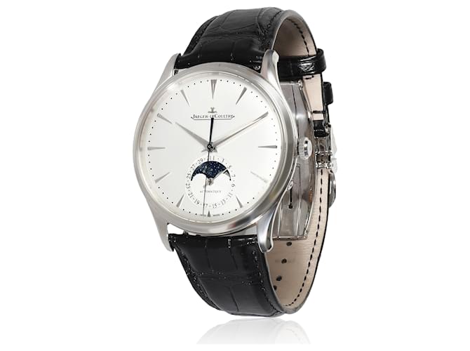 Jaeger Lecoultre Jaeger-LeCoultre Master Ultra-Thin Moon Q1368430  109.8.As.S Men's Watch Steel  ref.1322195
