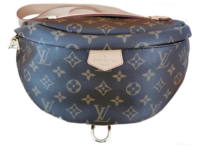 Autre Marque Louis Vuitton Monogram Bumbag Belt Bag Caramel Leather  ref.1322239