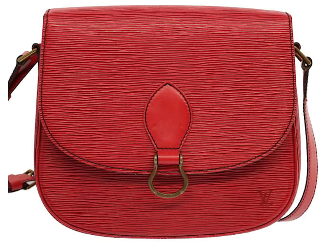 Louis Vuitton Heilige Wolke Rot Leder  ref.1322550