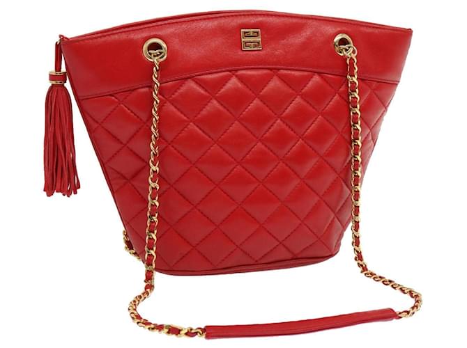 Givenchy -- Red Leather  ref.1322557