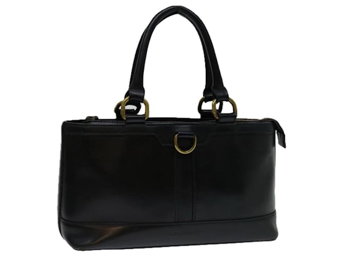 BURBERRY Hand Bag Leather Black Auth bs13097  ref.1322667