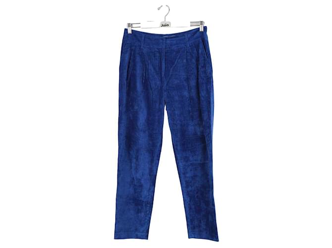 Heimstone Blue velvet pants Viscose  ref.1322755