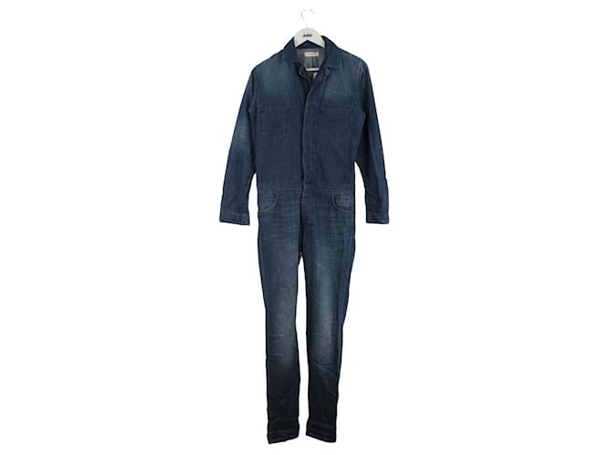 Bash Cotton jumpsuit Blue  ref.1322761