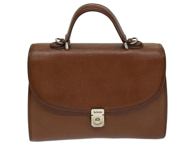 BURBERRY Brown Leather  ref.1322864