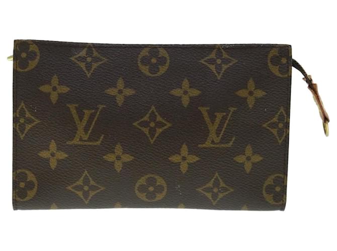 Accesorios de Louis Vuitton Pochette Castaño Lienzo  ref.1322897