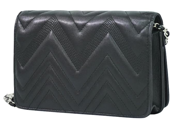 Chanel shoulder bag Black Leather  ref.1323030