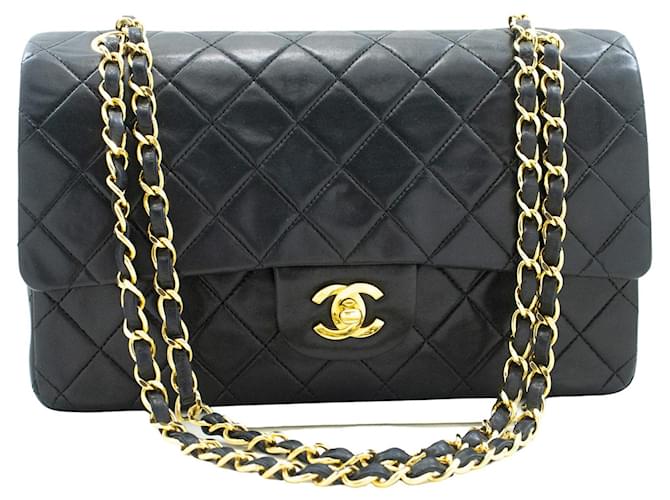 Chanel Classic Flap Black Leather  ref.1323057