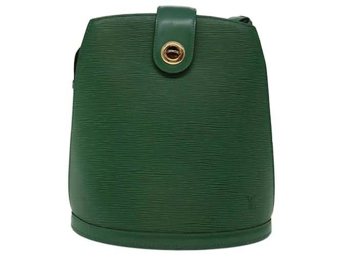 Louis Vuitton Cluny Verde Pelle  ref.1323143