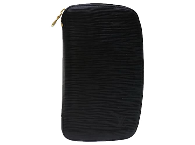 Louis Vuitton Portefeuille zippy Black Leather  ref.1323191