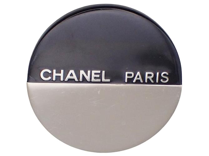 Chanel Prata Plástico  ref.1323194