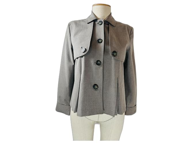 Michael Kors Jackets Grey Polyester Viscose  ref.1323216