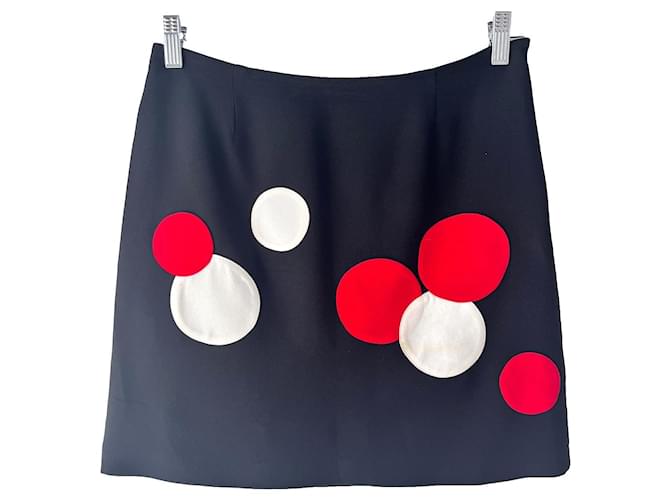 Moschino Bubbles Skirt White Synthetic  ref.1323273