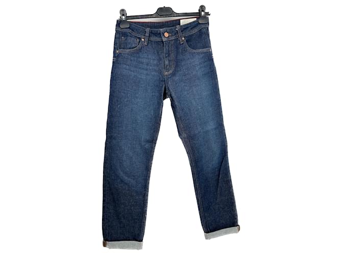 REIKO  Jeans T.US 24 cotton Blue  ref.1323428