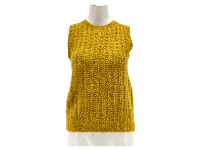Bonpoint Strickwaren T.International S Wolle Gelb