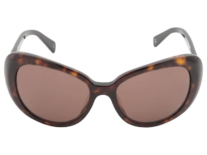 Chanel Gafas de sol oversize carey marrón Castaño Acetato  ref.1323514